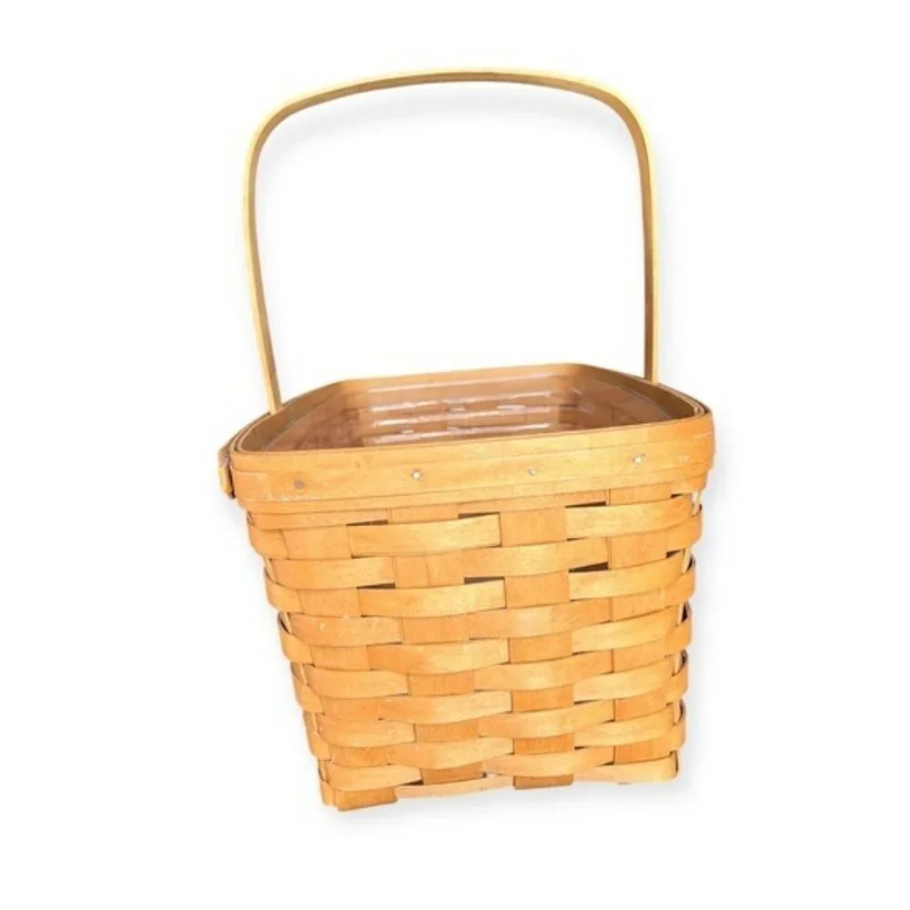 🌻Vintage Longaberger Basket with book 